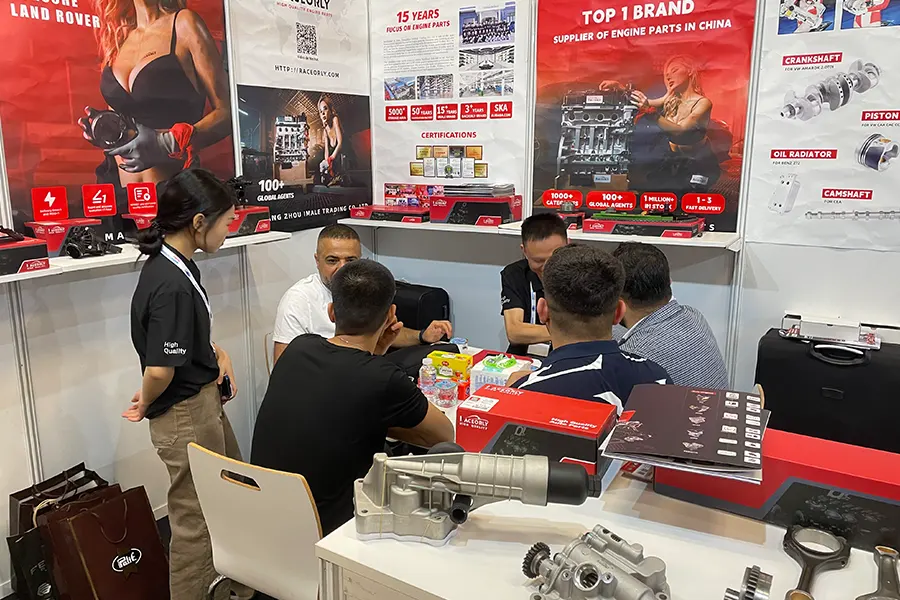 Automechanika Russia-Raceorly engine parts supplier