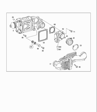 turbocharger A2710902780