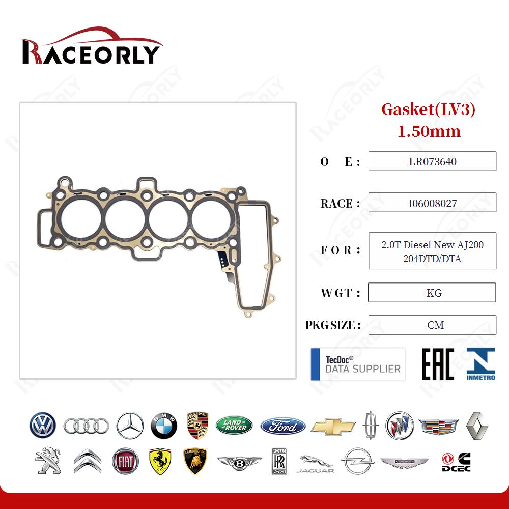 Gasket(LV3)1.50mm LR073640 for 2.0T Diesel New AJ200 204DTD/DTA