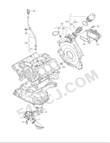 a5-a6l-a7-q7-huian-3.0t-gasket-06e117070h
