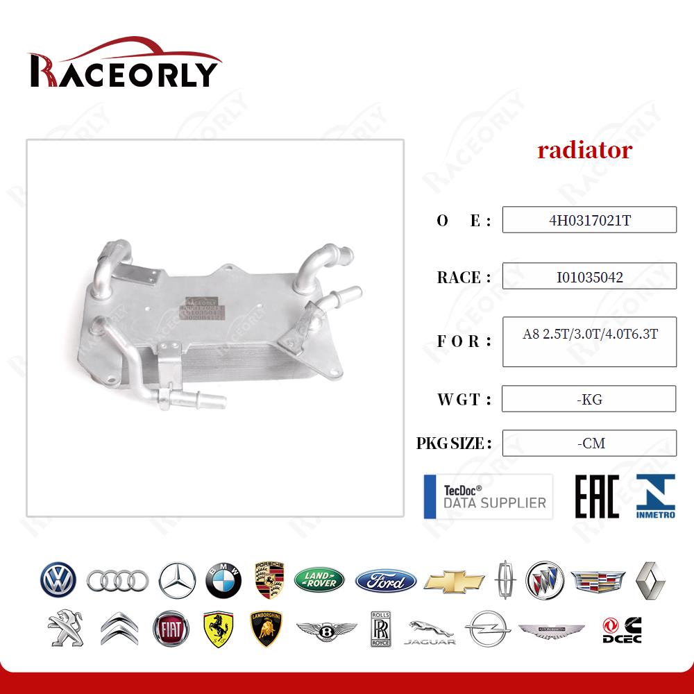 radiator 4H0317021T for A8 2.5T/3.0T/4.0T6.3T