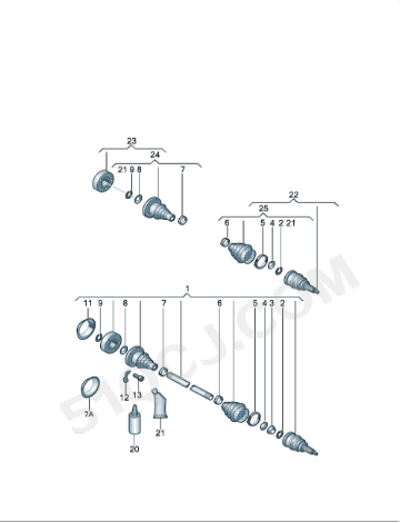 audi-a3-half-shaft-dustproof-component-1kd498203b