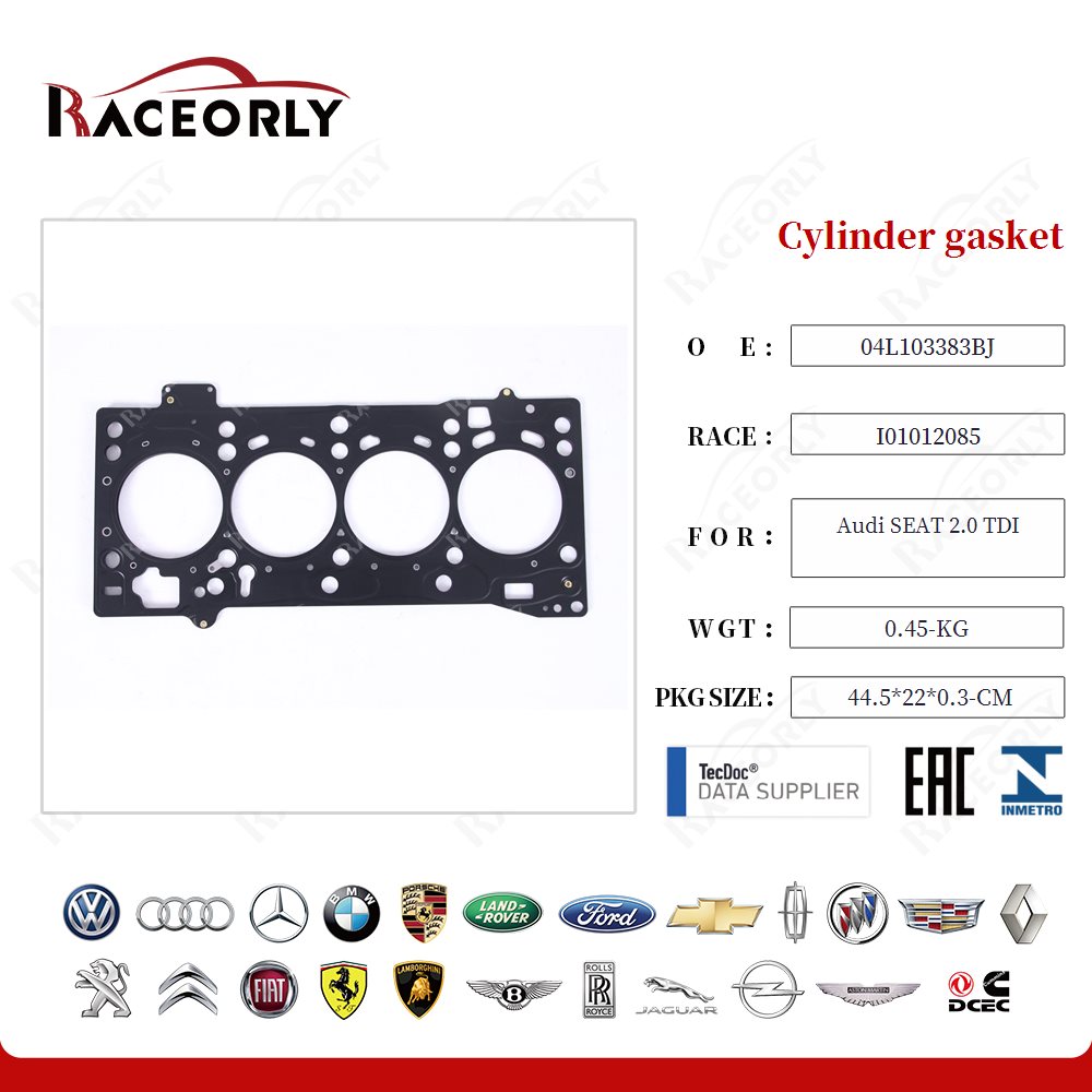 Junta de cilindro 04L103383F para Audi SEAT 2.0 TDI