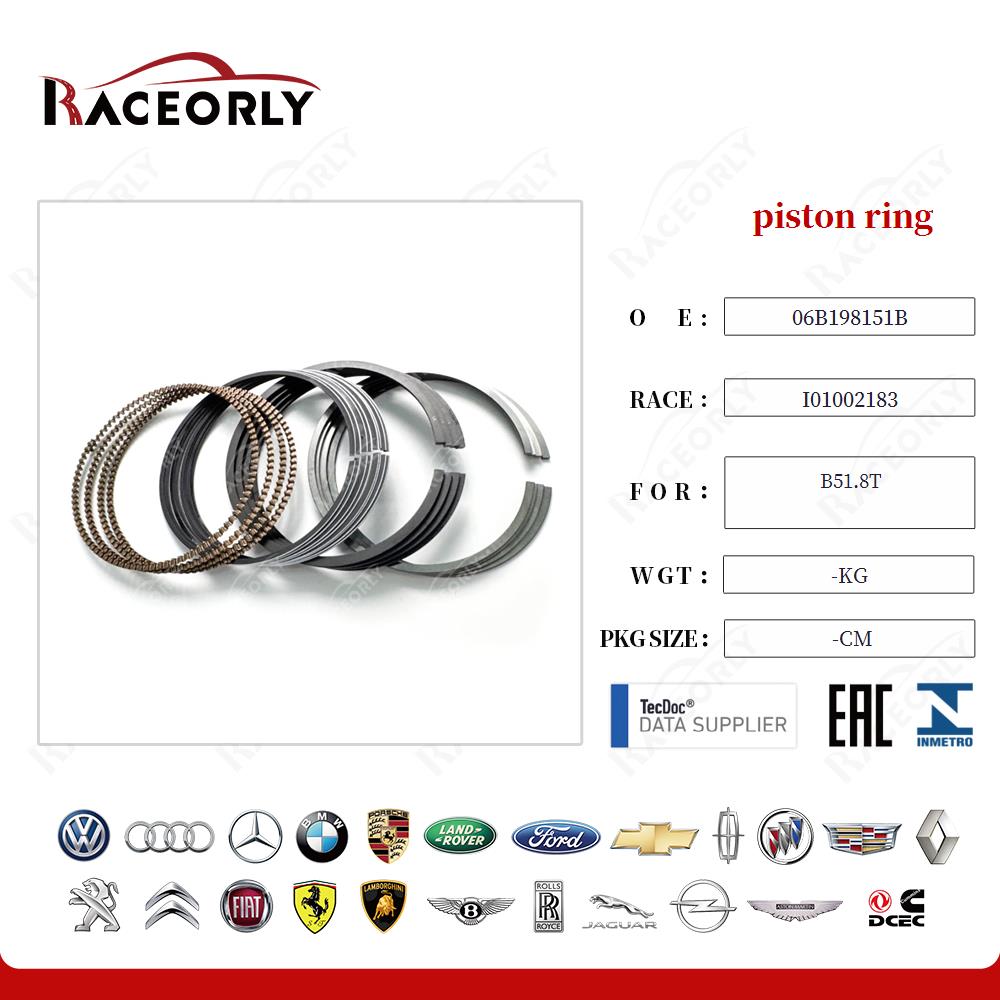 piston ring 06B198151B for B51.8T