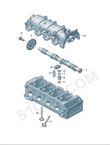 Válvula de escape Beetle-1.2tcbz-03f109611b