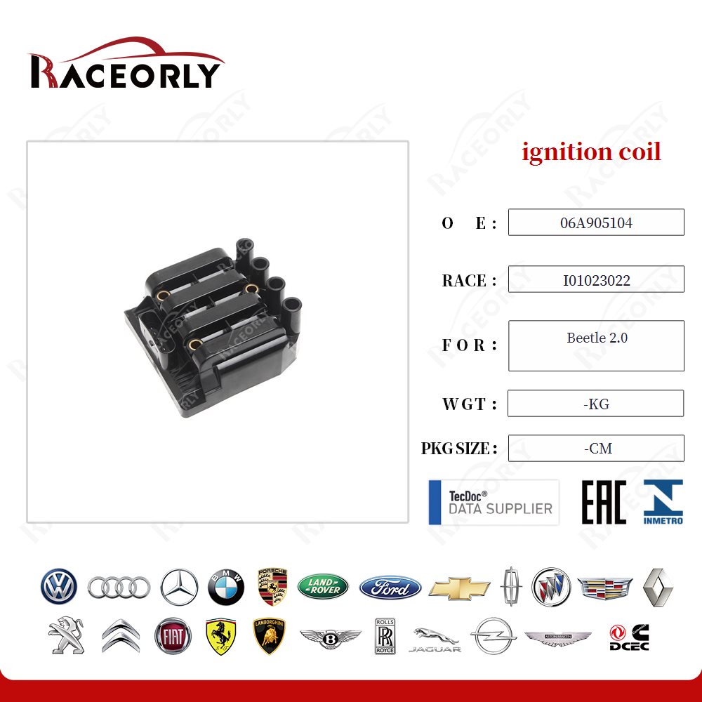 ignition coil 06A905104 for Beetle 2.0