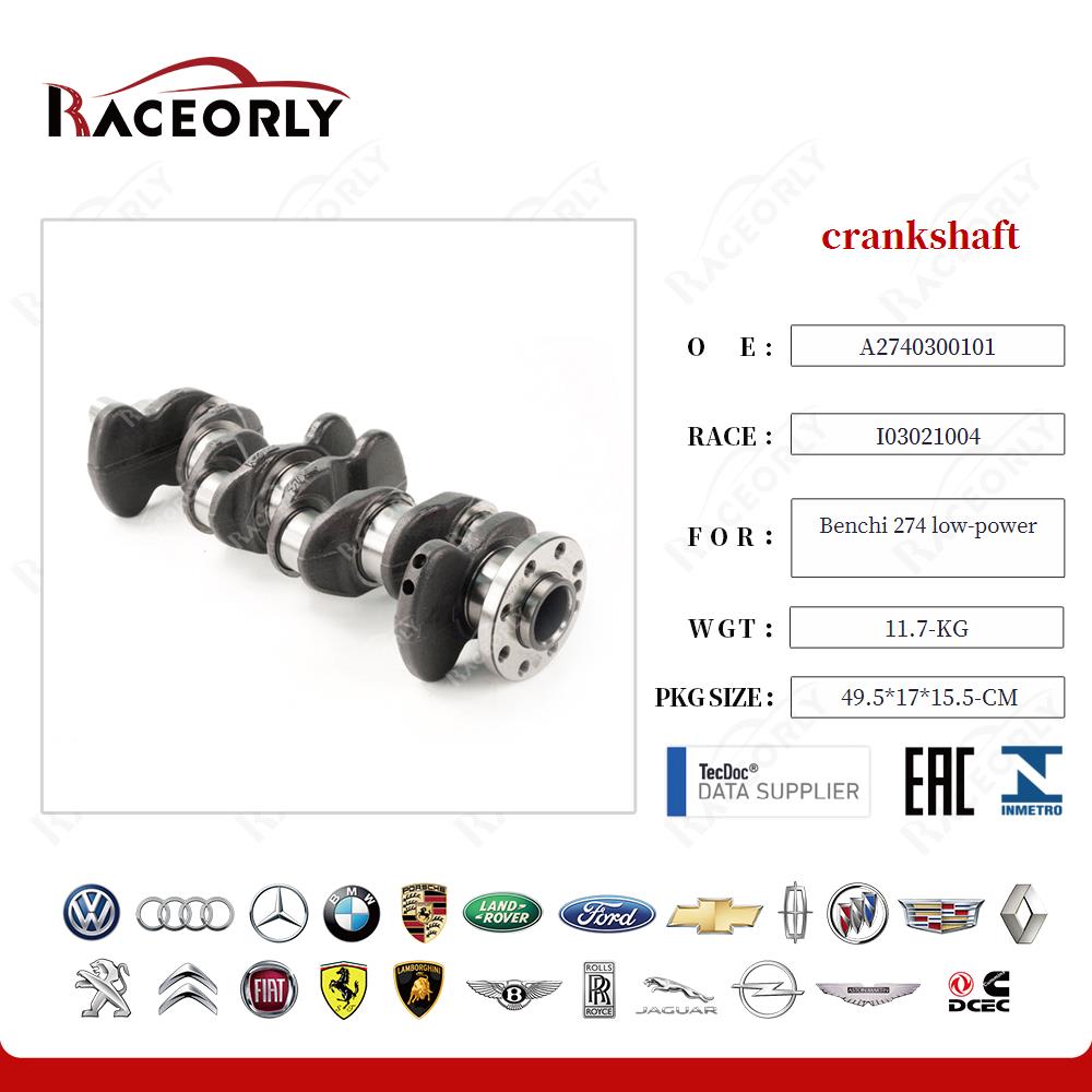 crankshaft A2740300101 for Benchi 274 low-power