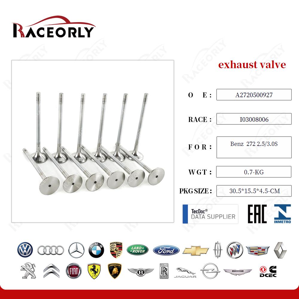 exhaust valve A2720500927 for Benz  272 2.5/3.0S