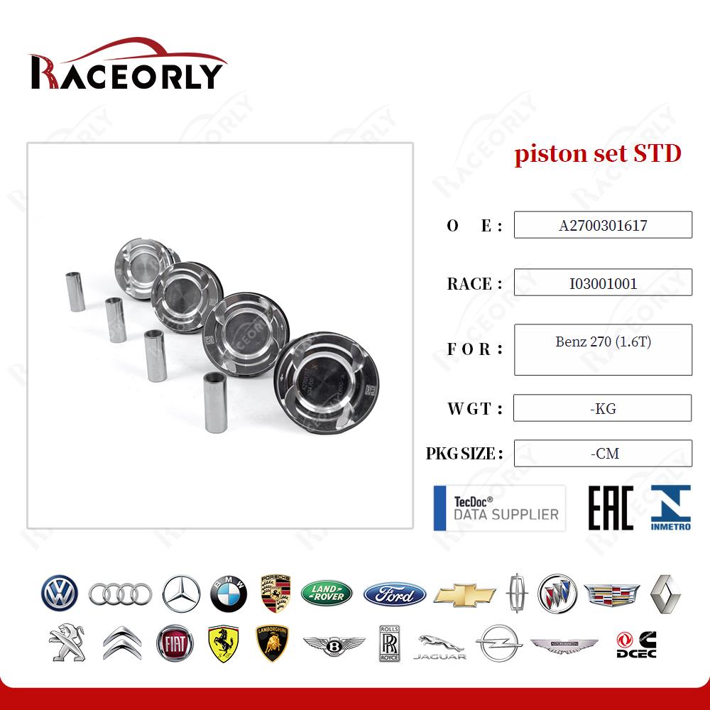piston set STD 2700301617 for Benz 270 (1.6T)