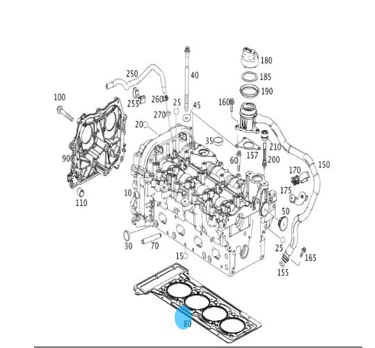 benz-270-gasket-kit-101011301