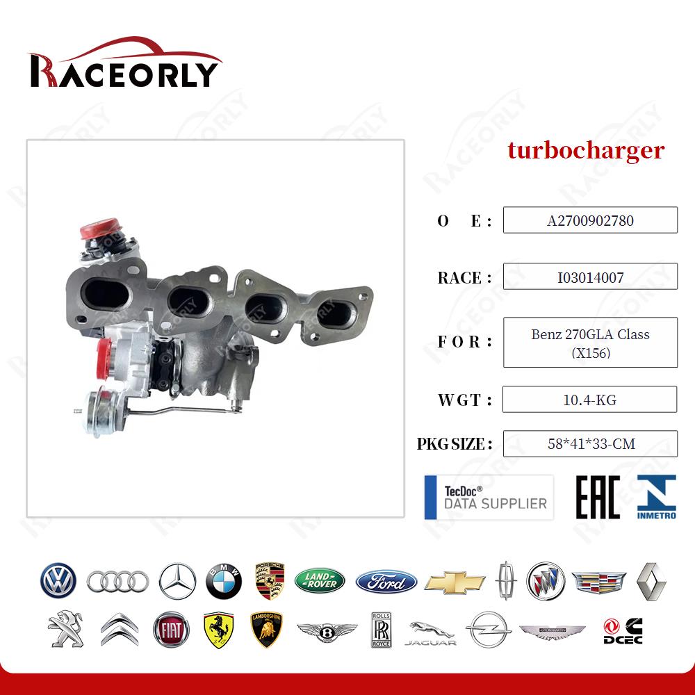 turbocharger A2700902780 for Benz 270GLA Class (X156)