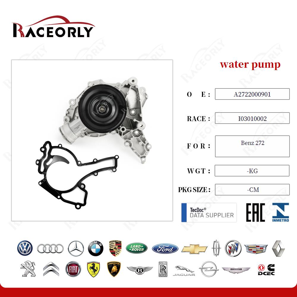 water pump A2722000901 for Benz 272