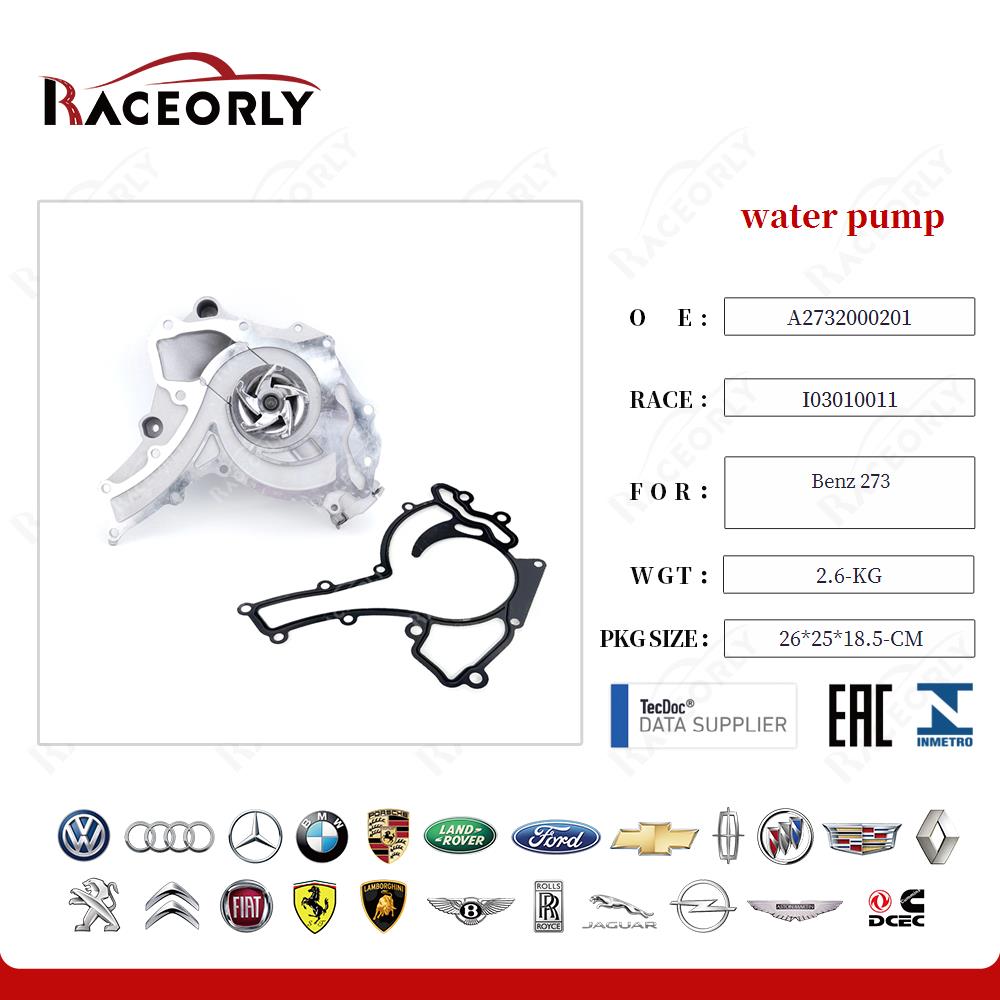 water pump A2732000201 for Benz 273