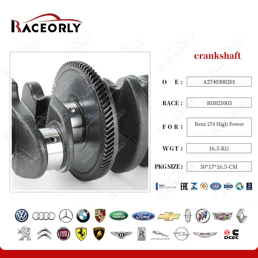 virabrequim de alta potência benz-274-2740300201-10