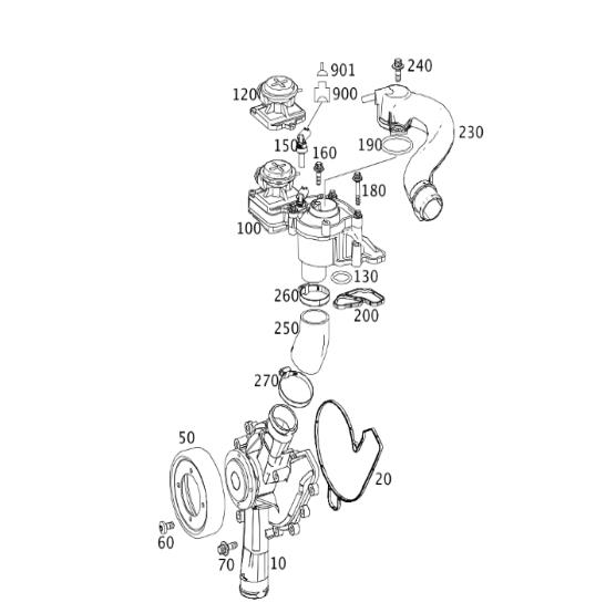 Benz-275-Wasserpumpe-A2752000101-4