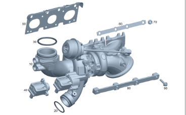 benz-276-w212-c218-turbocharger-a2760901580