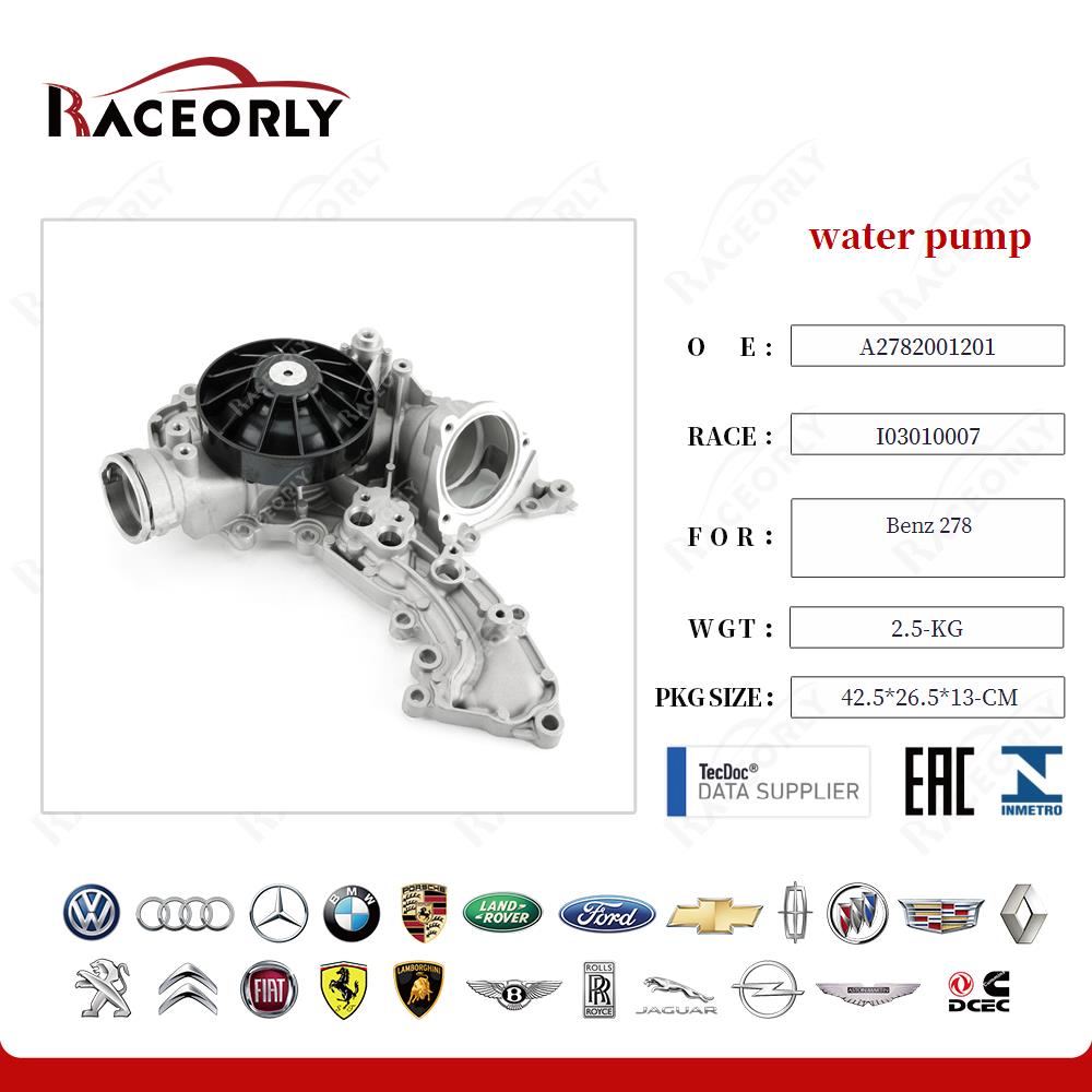 water pump 2782000501 for Benz 278