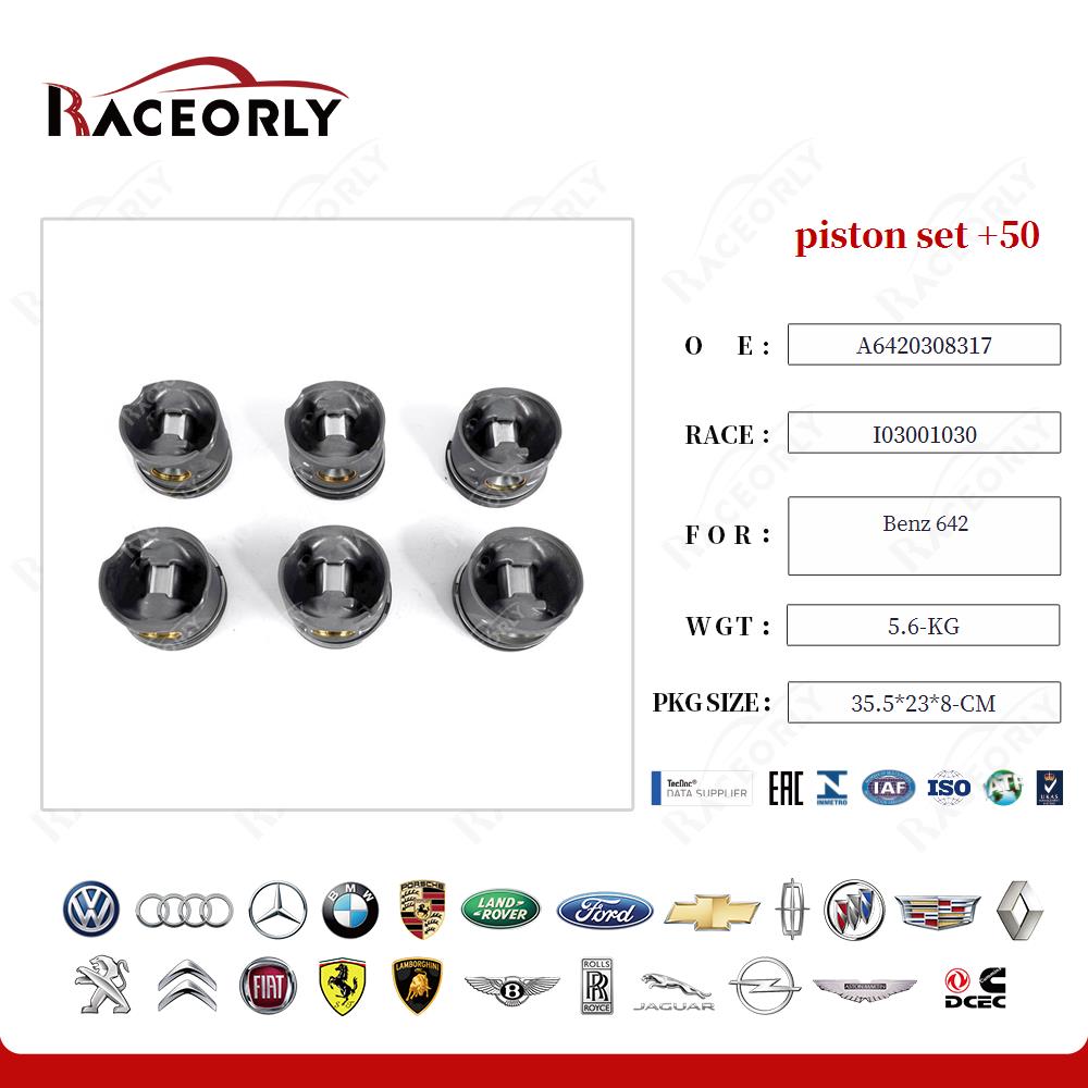 Juego de pistones Benz 642 +50 A6420300418-25