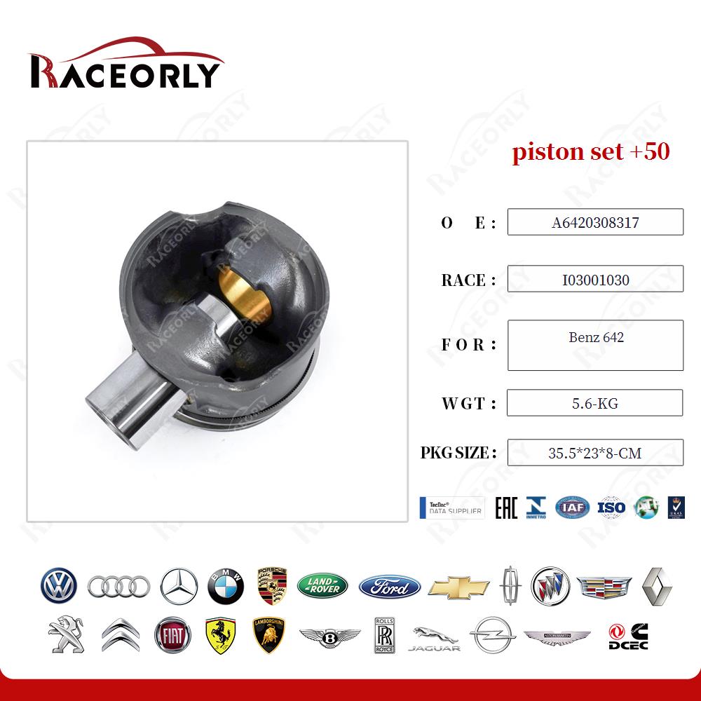 Juego de pistones Benz 642 +50 A6420300418-27