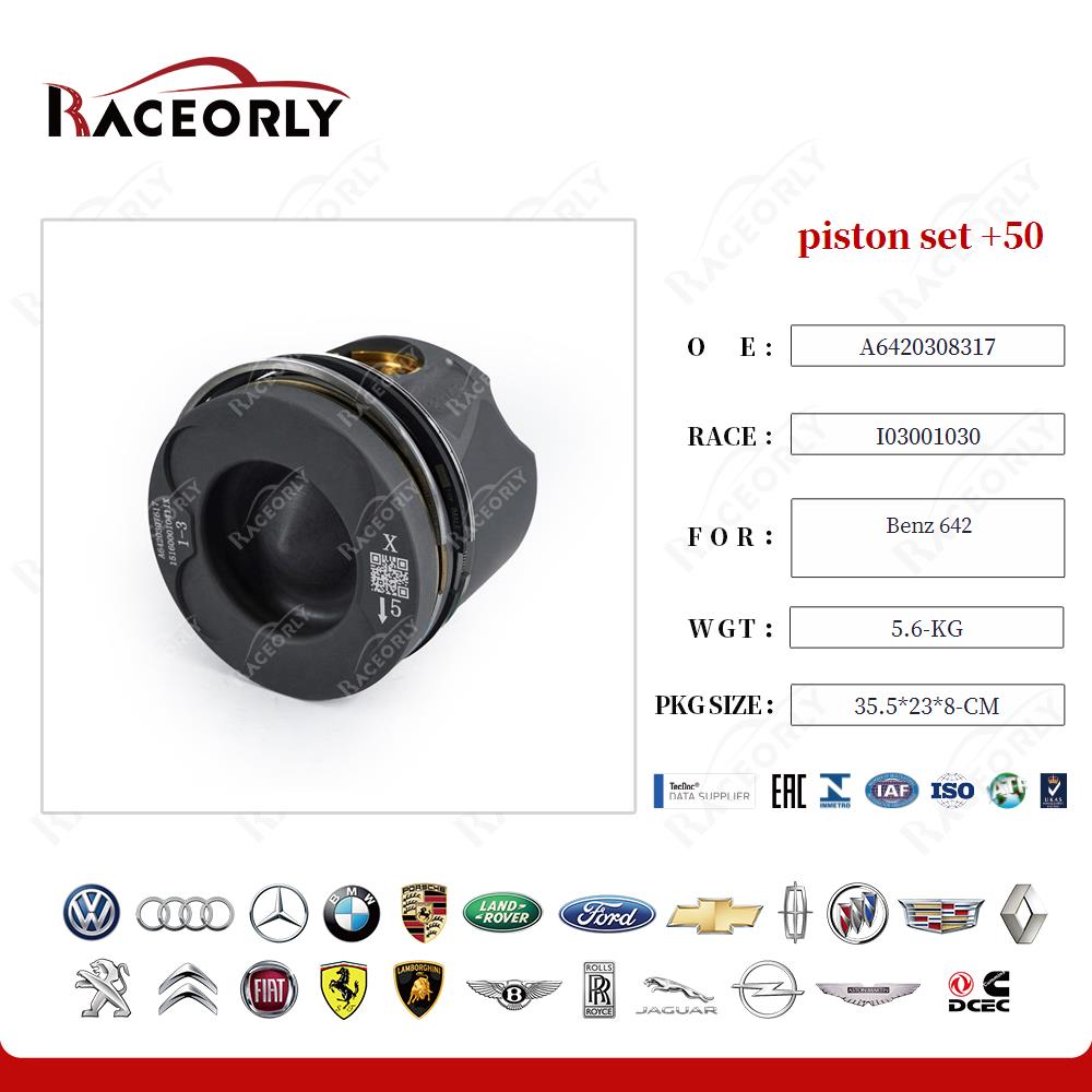 Juego de pistones Benz 642 +50 A6420300418-29