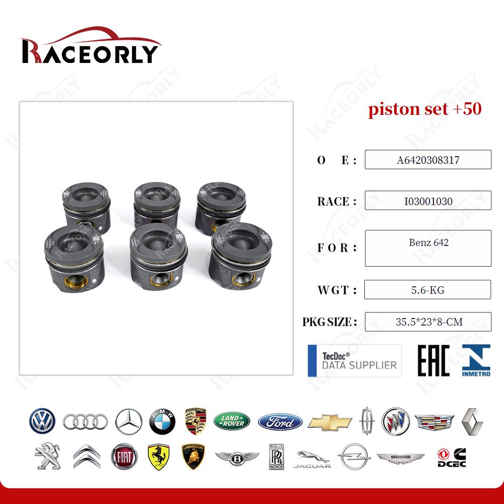 Juego de pistones Benz 642 +50 A6420300418-33