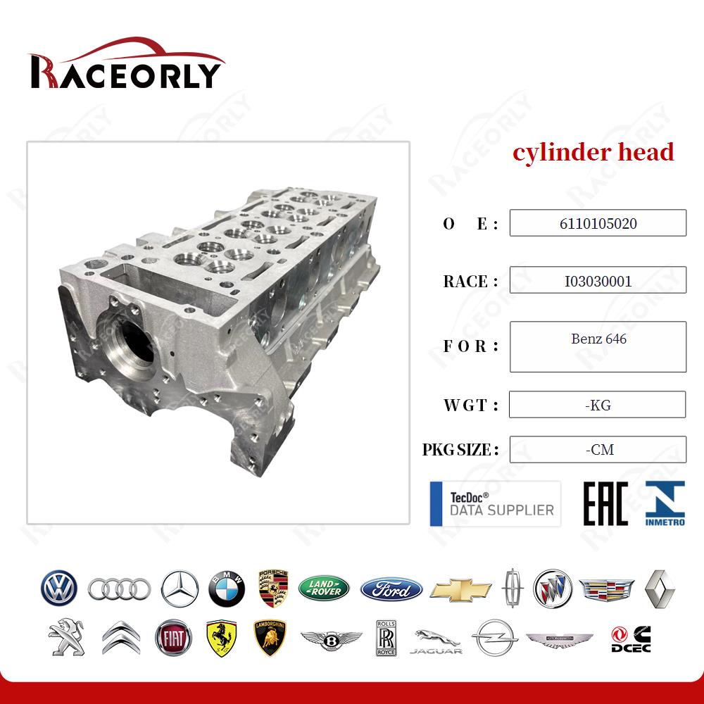 cylinder head A6110105020 for Benz 646