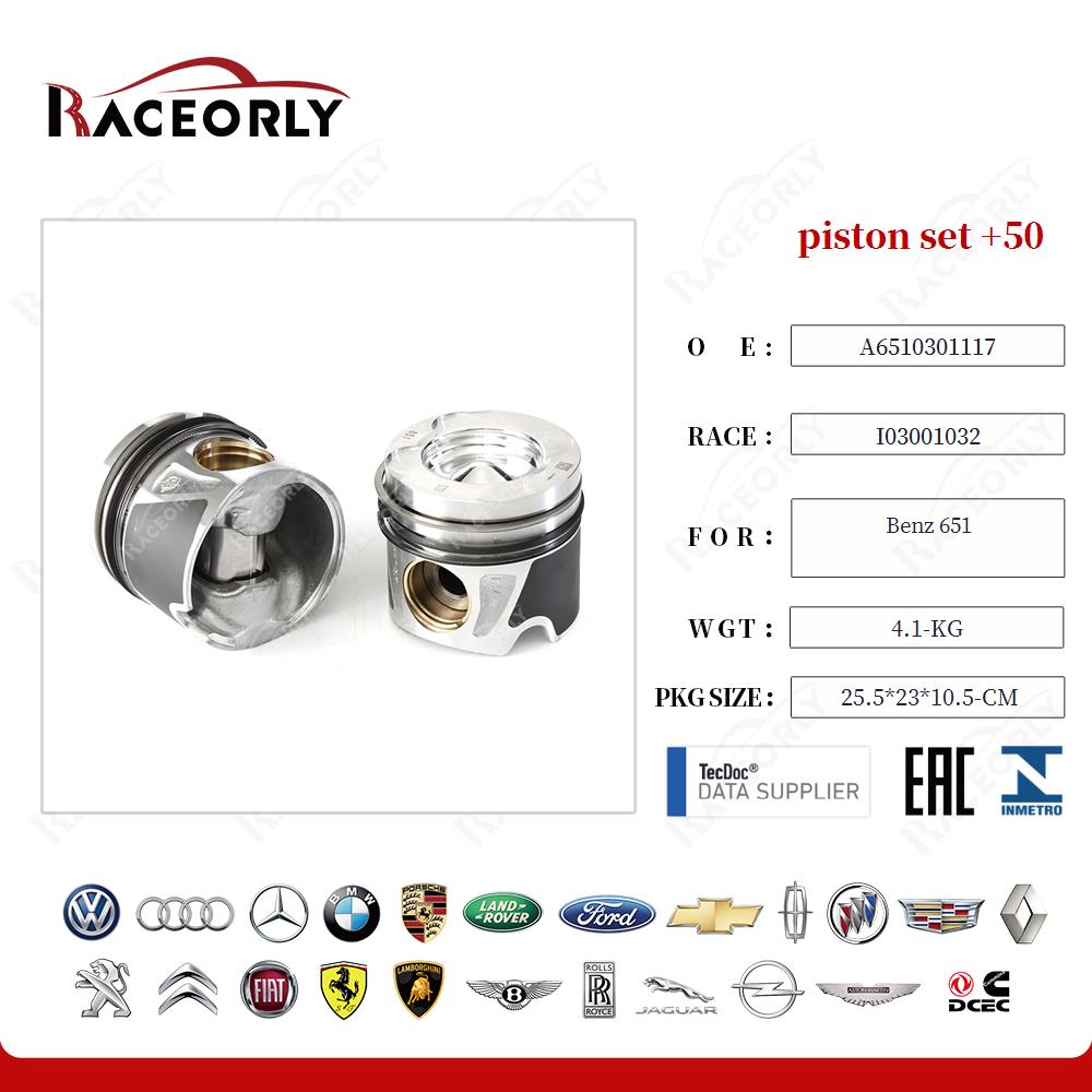 Juego de pistones Benz 651 +50 i03001018-2-28