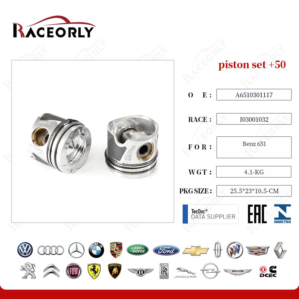 Juego de pistones Benz 651 +50 i03001018-2-30
