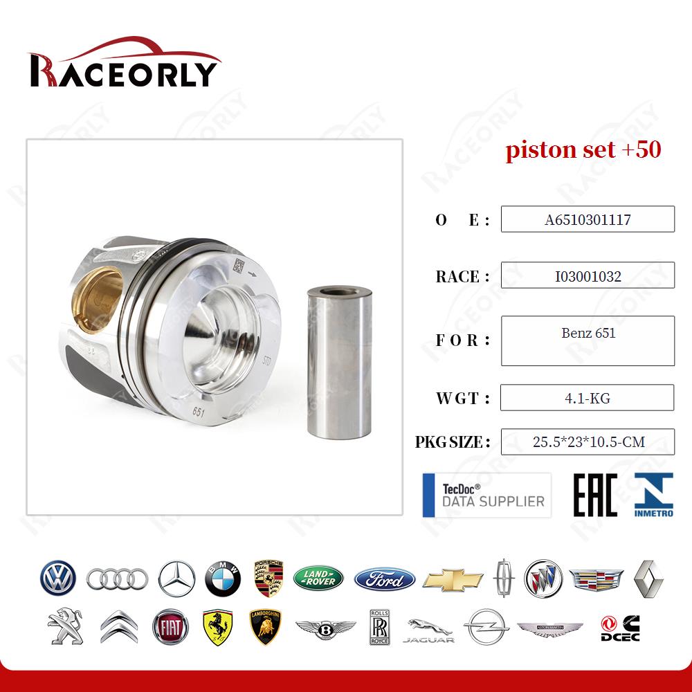 Juego de pistones Benz 651 +50 i03001018-2-32