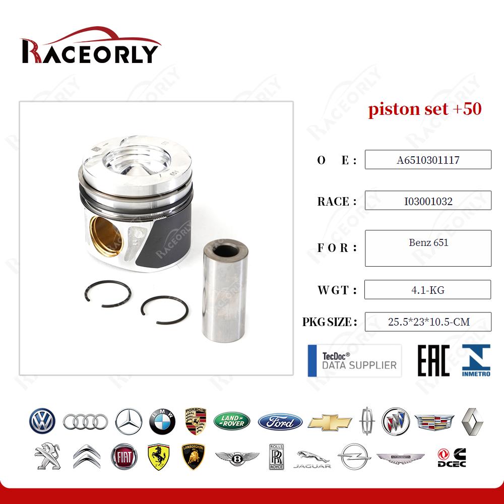Juego de pistones Benz 651 +50 i03001018-2-34