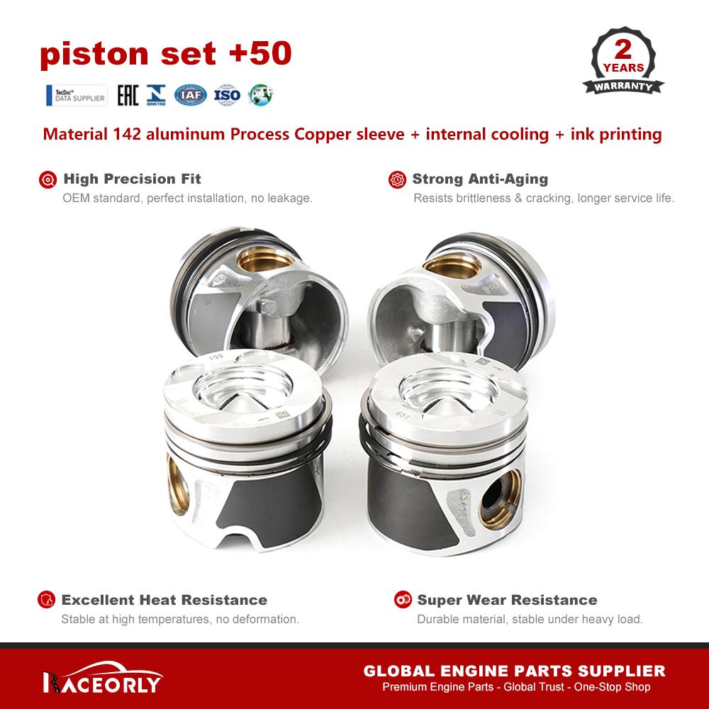 Juego de pistones Benz 651 +50 i03001018-2-38