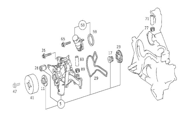 benz-m112-water-pump-a1122001501-12