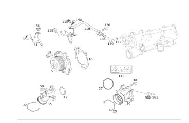 benz-m642-water-pump-a6422002201-12