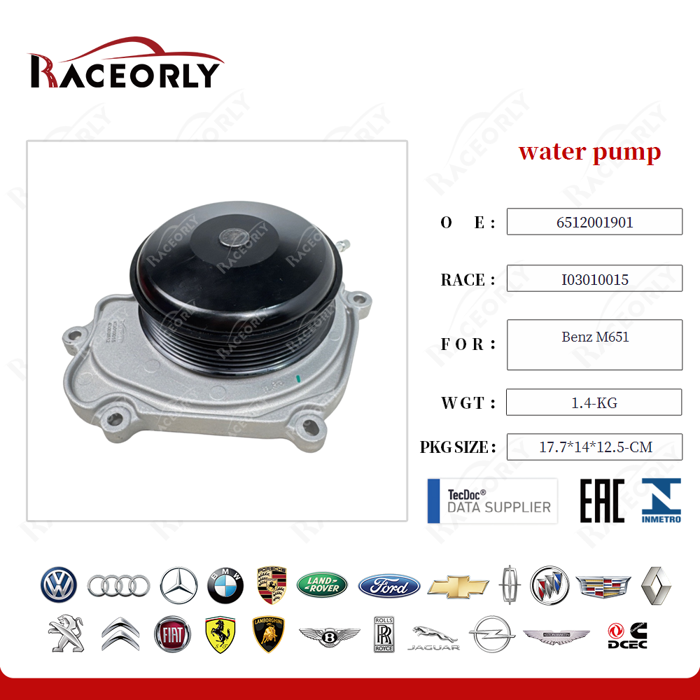 water pump 6512006401 for Benz M651