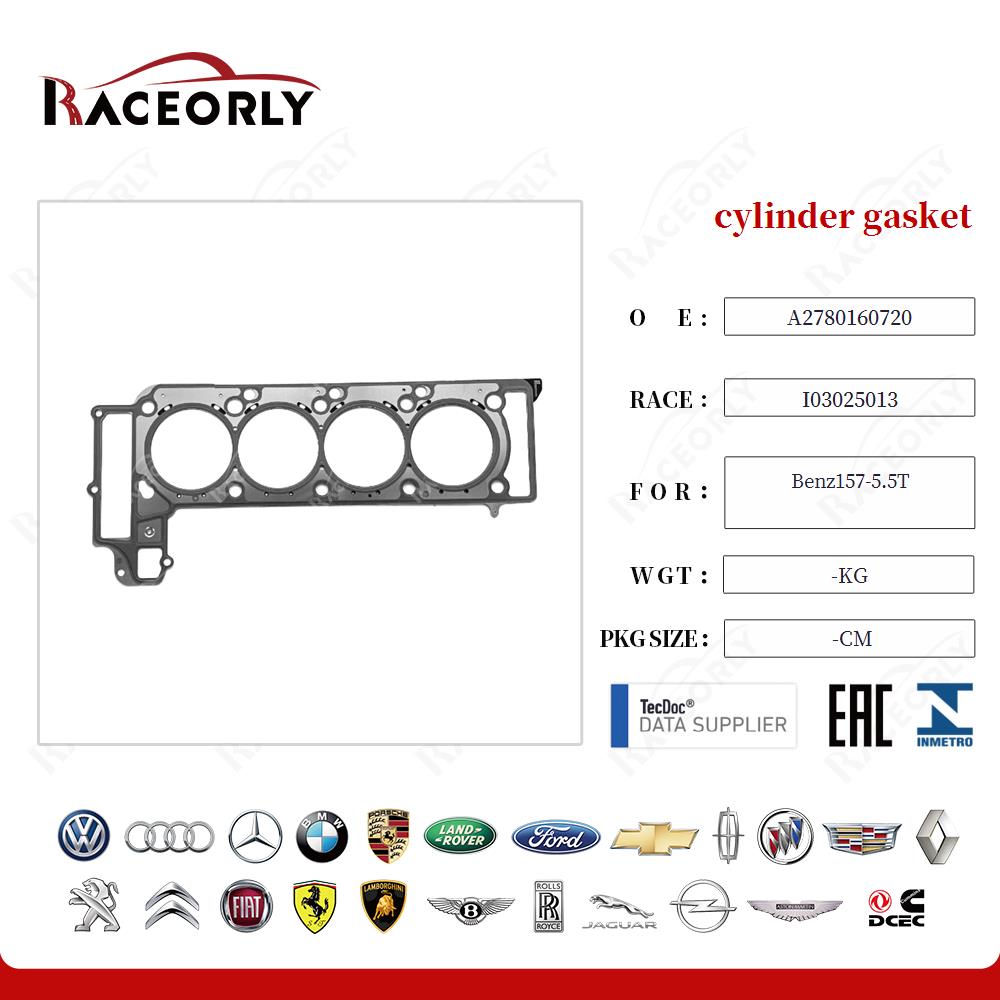 cylinder gasket A2780160720 for Benz157-5.5T