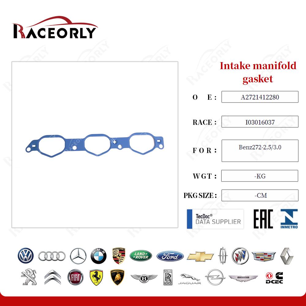 Intake manifold gasket A2721412280 for Benz272-2.5/3.0
