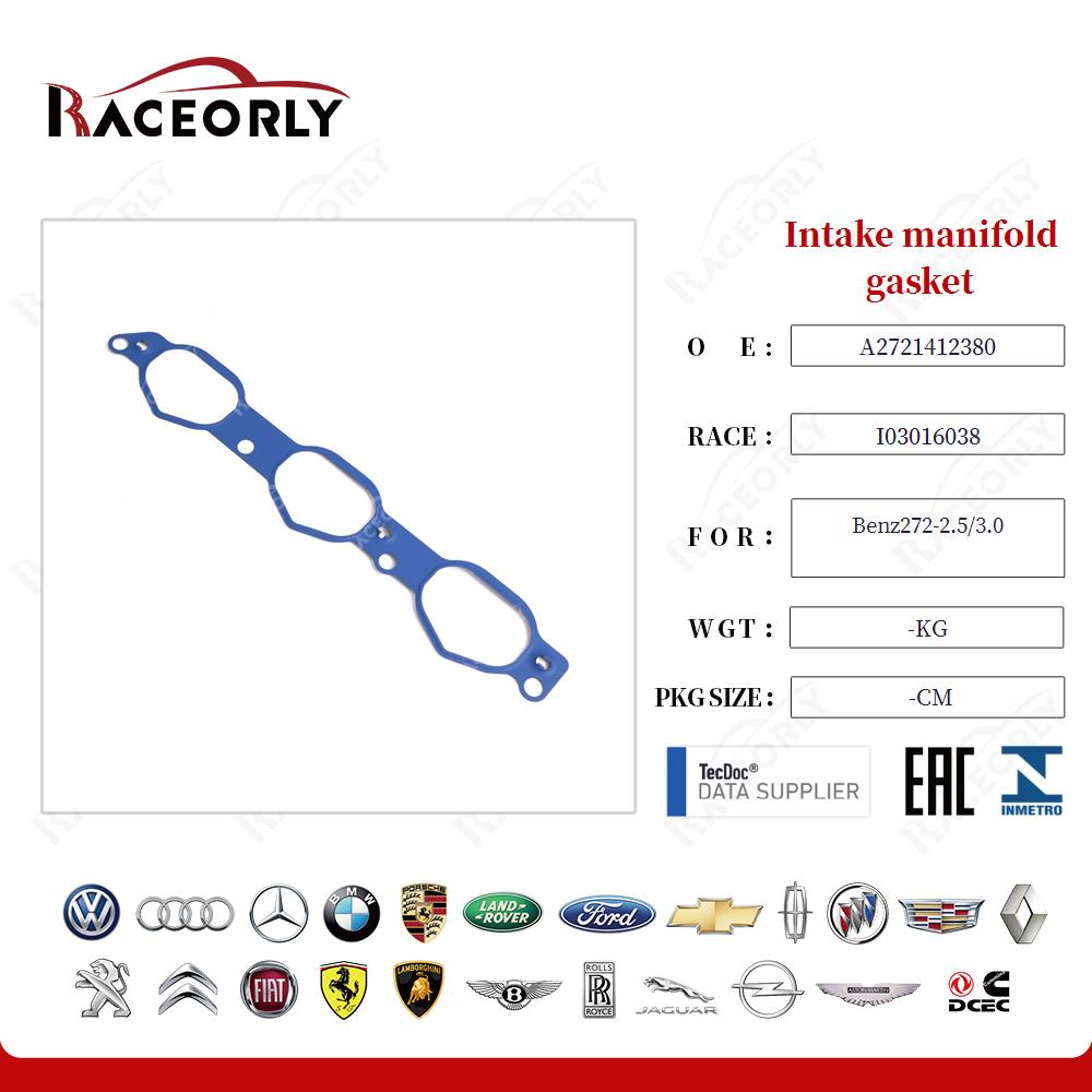 Intake manifold gasket A2721412380 for Benz272-2.5/3.0