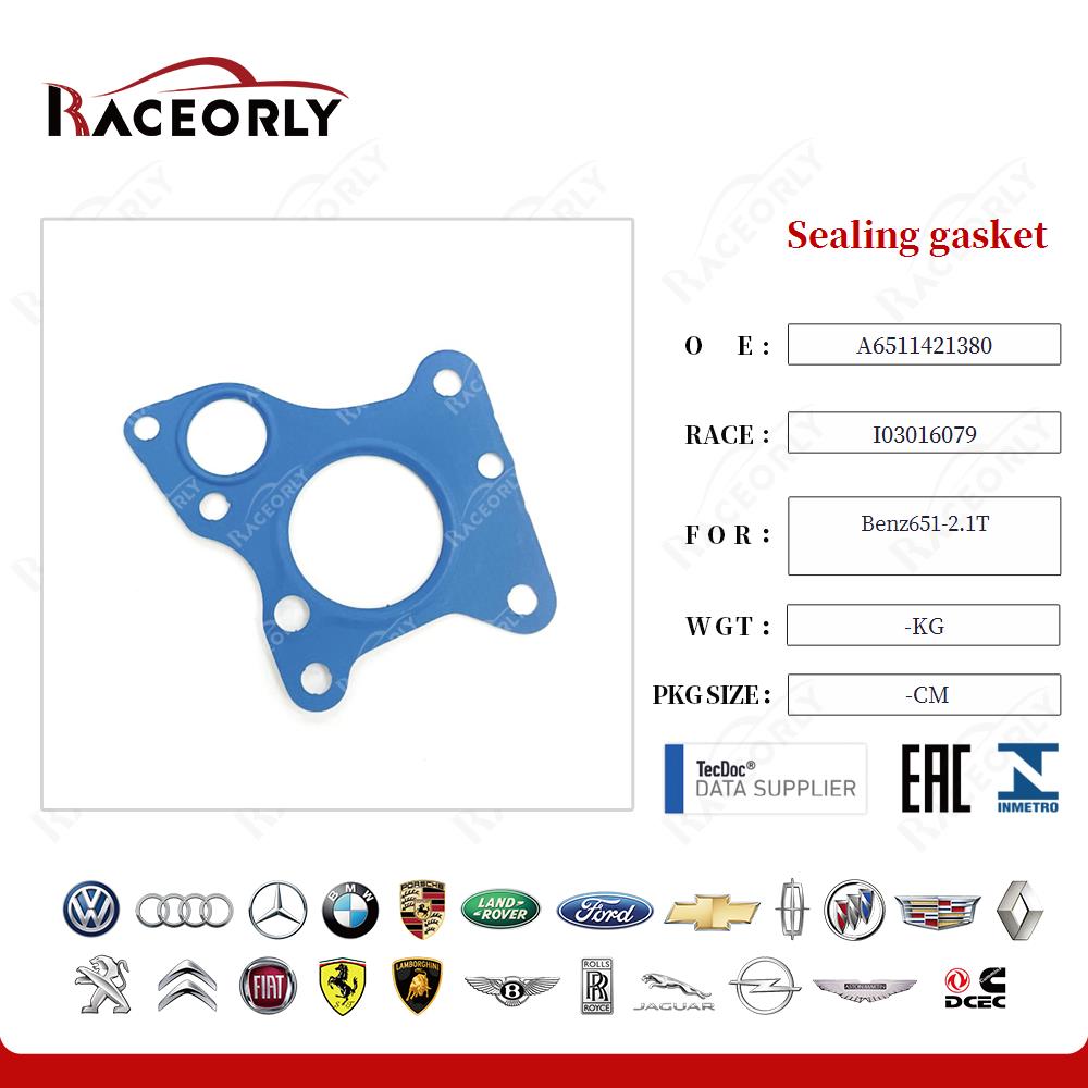 Sealing gasket A6511421380 for Benz651-2.1T