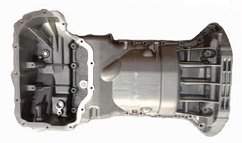 Oil pan (aluminum) A2740145500 for BENZM274