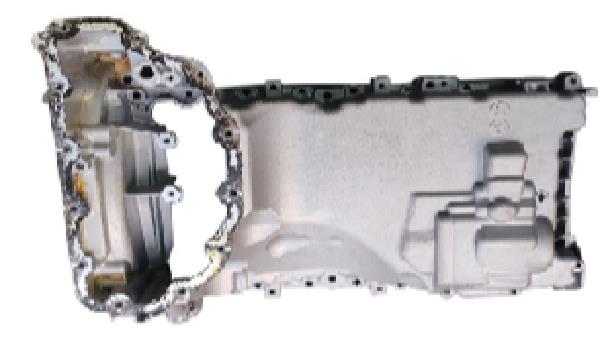 Oil pan (aluminum) A6420142300 for BENZOM642