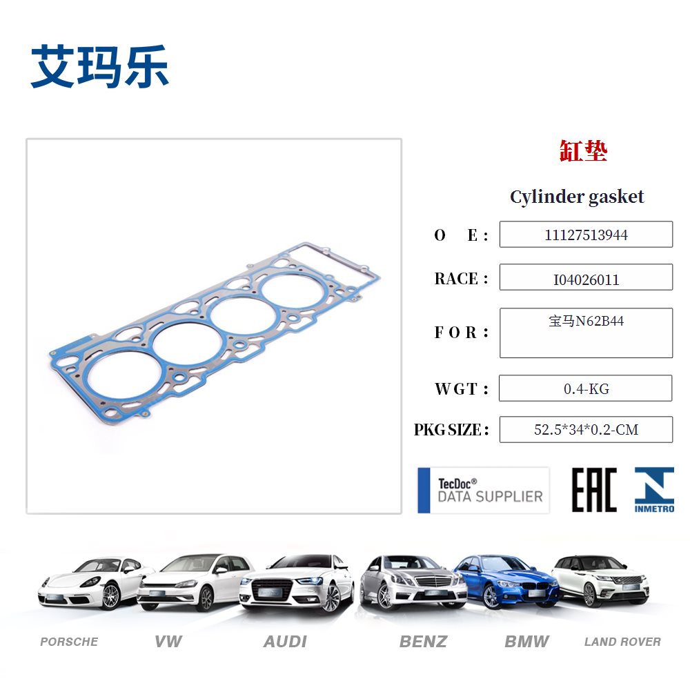 Cylinder gasket