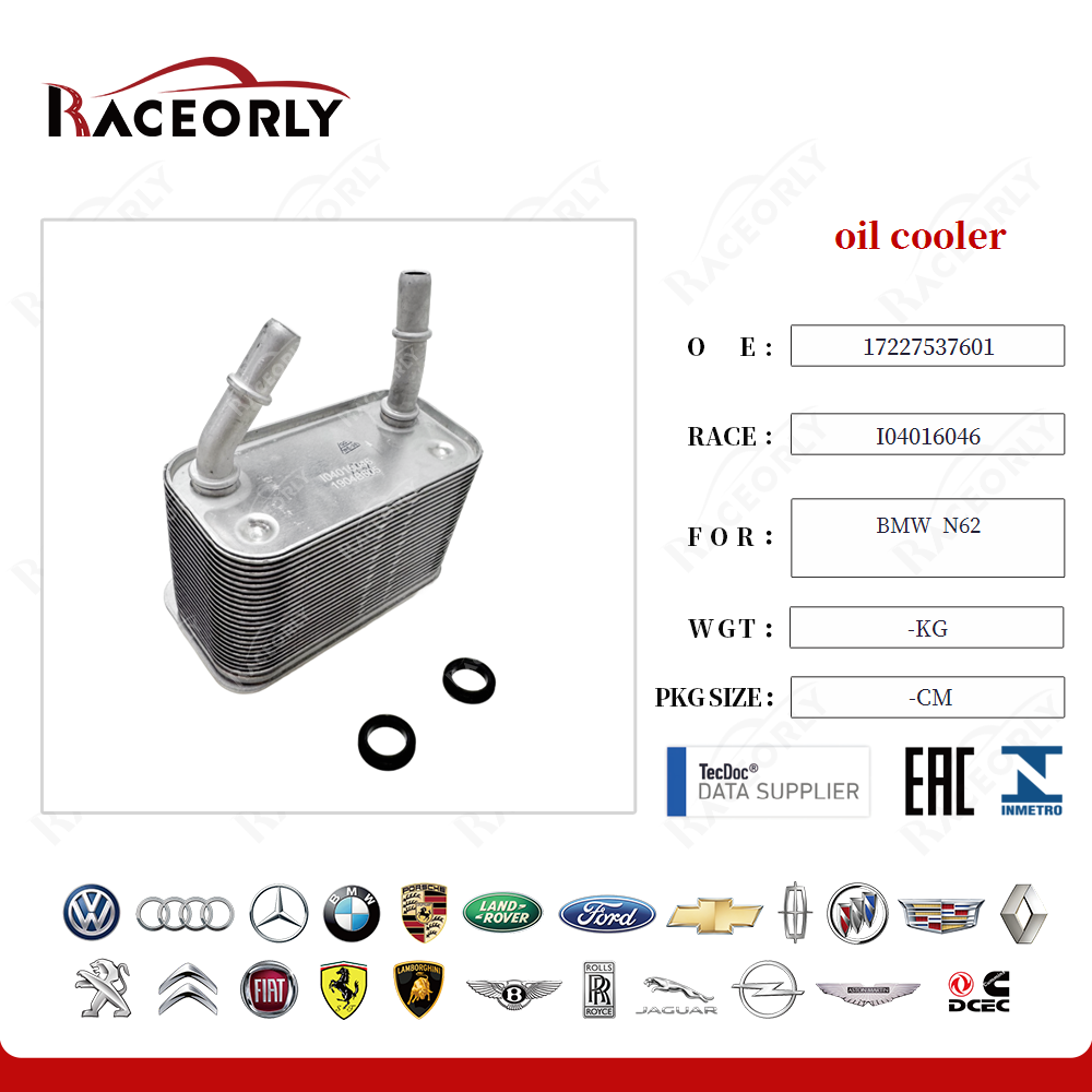 oil cooler 17227537601 for BMW  N62