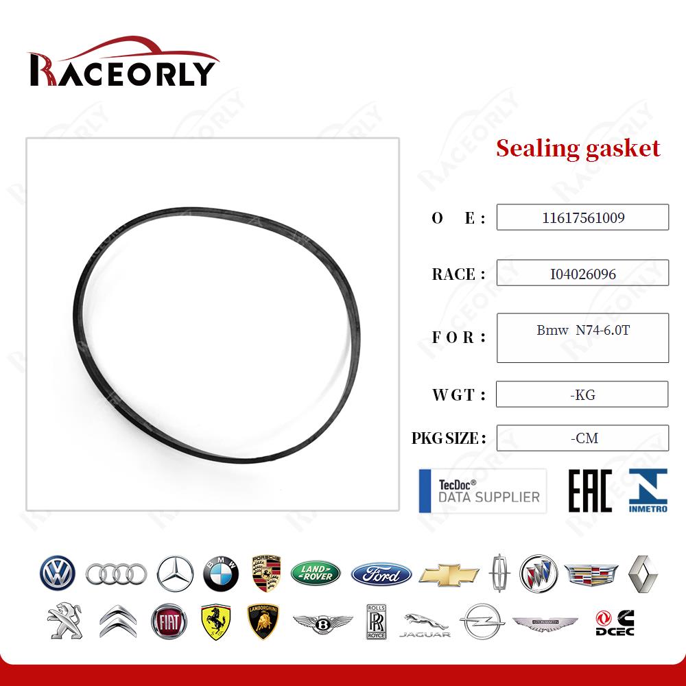 Sealing gasket 11617561009 for Bmw  N74-6.0T