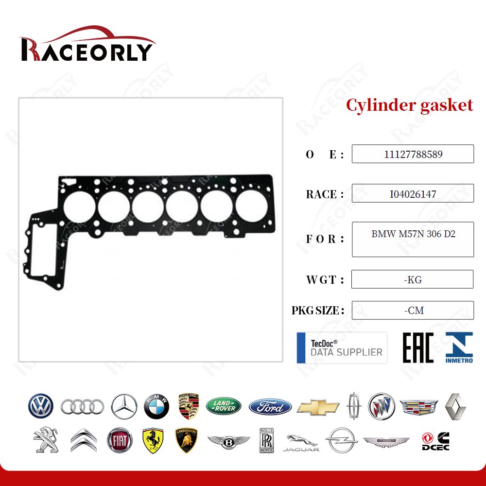 Cylinder gasket 11127788589 for BMW M57N 306 D2