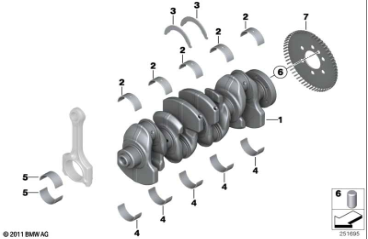 rolamento principal mini bmw-n13b16-n12+25-11217585452
