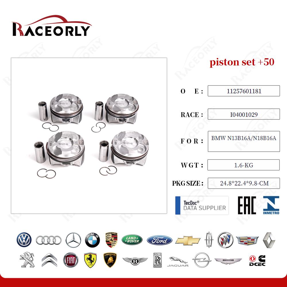 piston set +50 I04001017-2 for BMW N13B16A/N18B16A