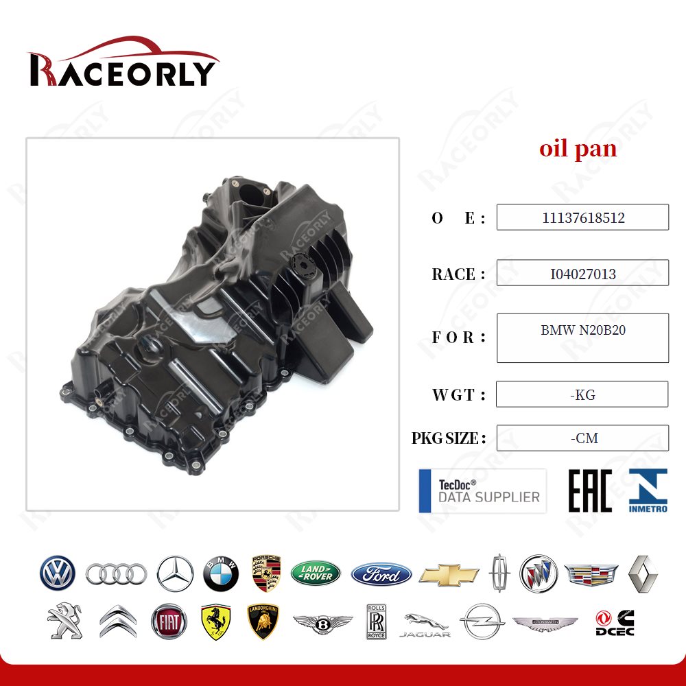 oil pan 11137618512 for BMW N20B20
