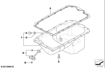 cárter de óleo bmw-n46-11137527025-10