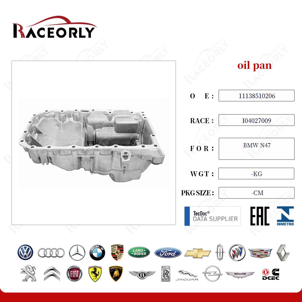 Oil pan (aluminum) 11138510206 for BMW N47