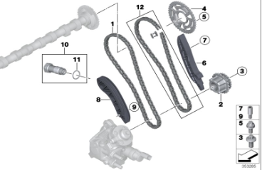 Kit de distribución BMW N47-11318509926